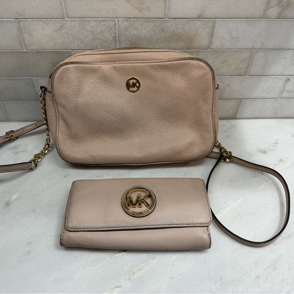 Michael Kors Crossbody and Wallet